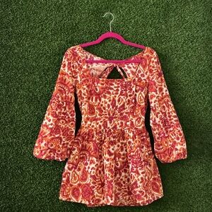 Women's Floral Print Top